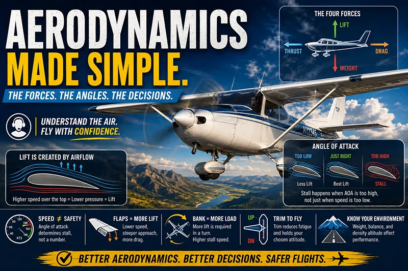 Aerodynamics Basics for Beginner Pilots: Key Concepts