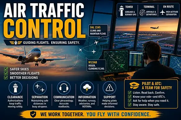 Air Traffic Control Safety: How ATC Keeps Skies Safe