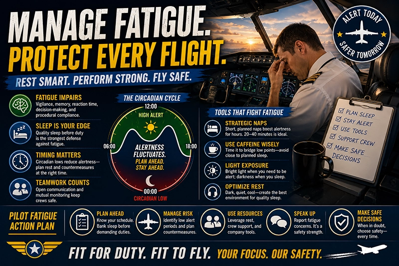How Airline Pilots Manage Fatigue - Strategies for Safety