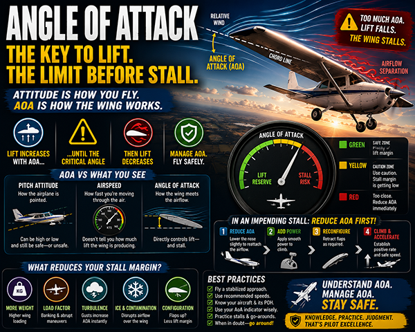 Angle of Attack Guide for Pilots | AoA Basics & Safety