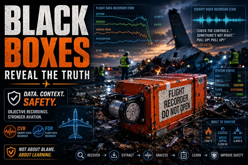How Black Boxes Help Investigate Aircraft Accidents