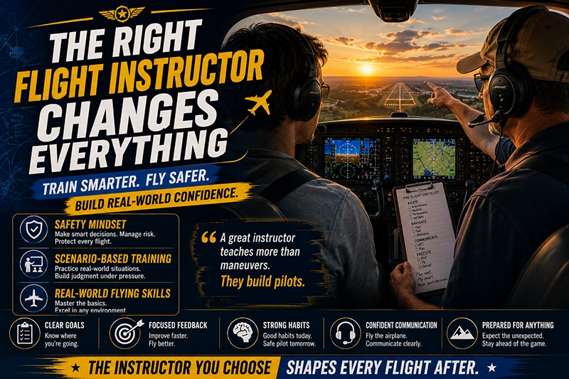 How to Choose the Right Flight Instructor: A Pilot's Guide