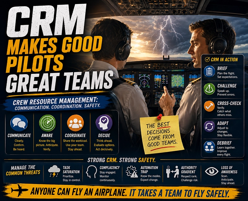 CRM in Modern Flight Training: Effective Crew Resource Management