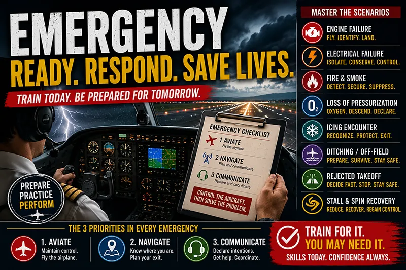 Emergency Procedures Pilots Train for Regularly: Basics