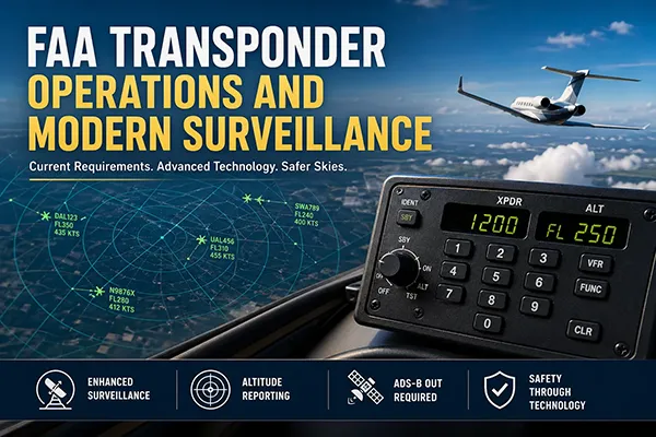 FAA Transponder Requirements & ADS-B Explained for Pilots