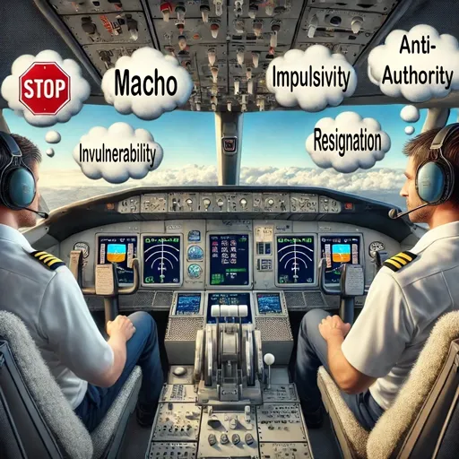 Five Hazardous Attitudes in Aviation Explained with FAA Antidotes