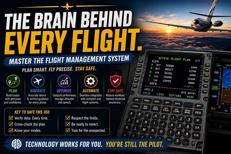 Flight Management System (FMS): Pilot Guide and Best Practices