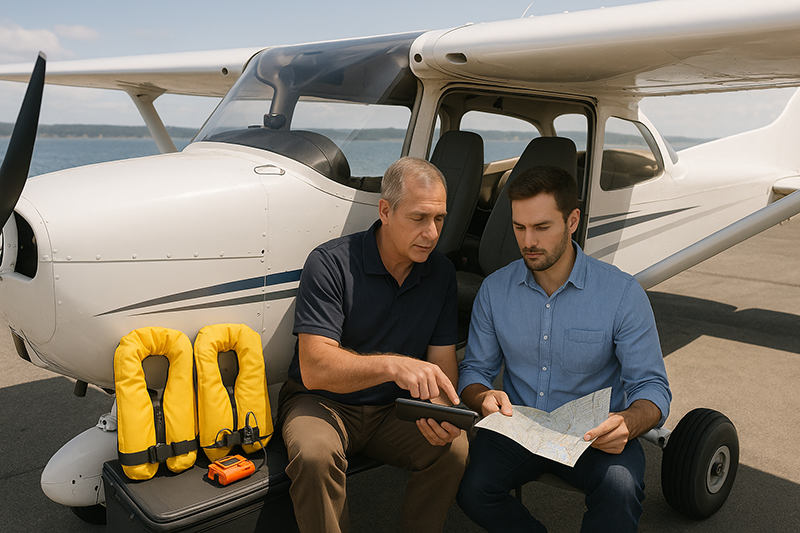 Flying Over Water: Planning Tips for Safer Flights