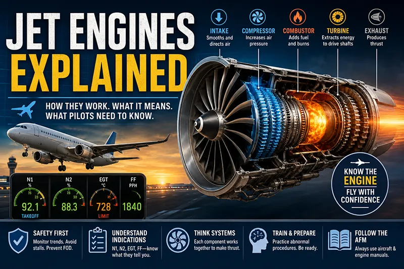Jet Engines Explained: How Turbine Power Produces Thrust