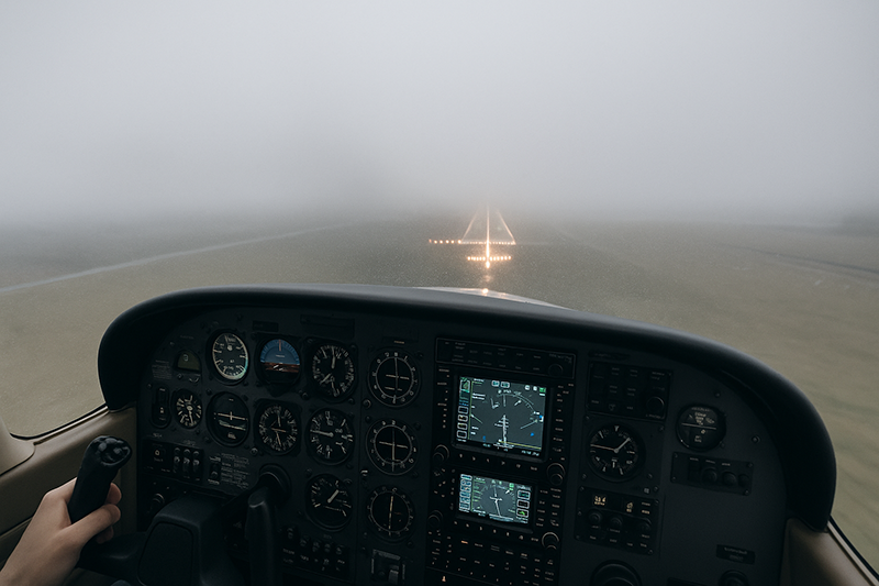 Low-Ceiling Arrivals: Planning and Pilot Safety