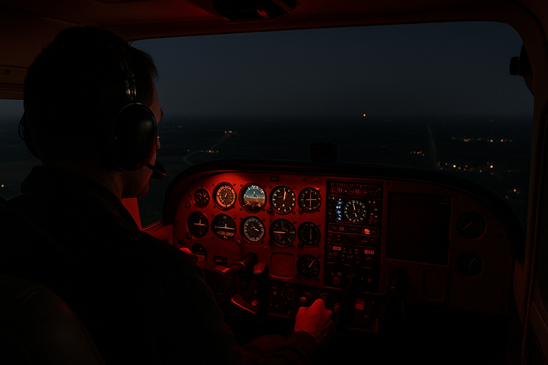 Night Cross-Country Hazards Pilots Often Miss