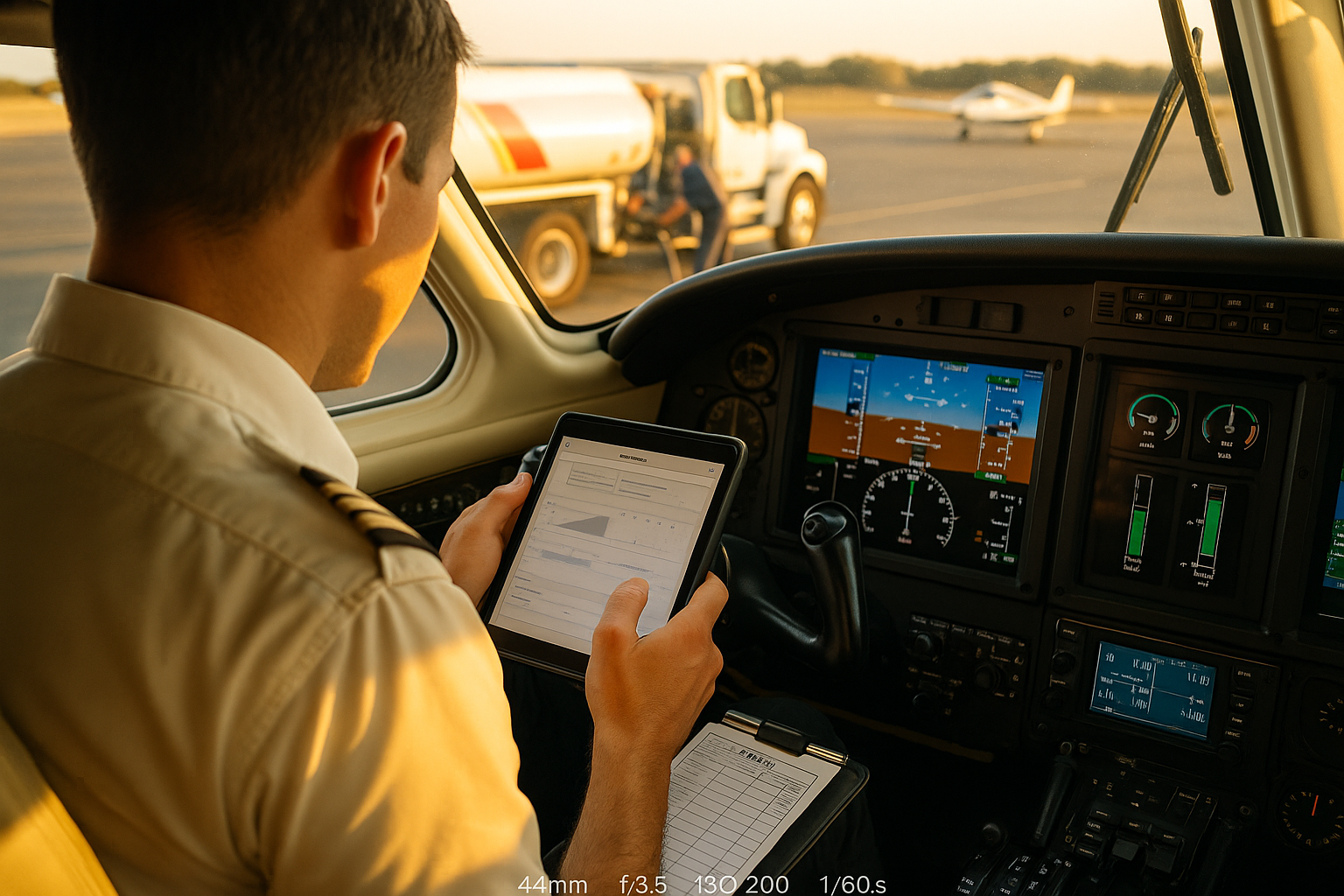 Plan Fuel Stops During Long Flights - Pilot Guide