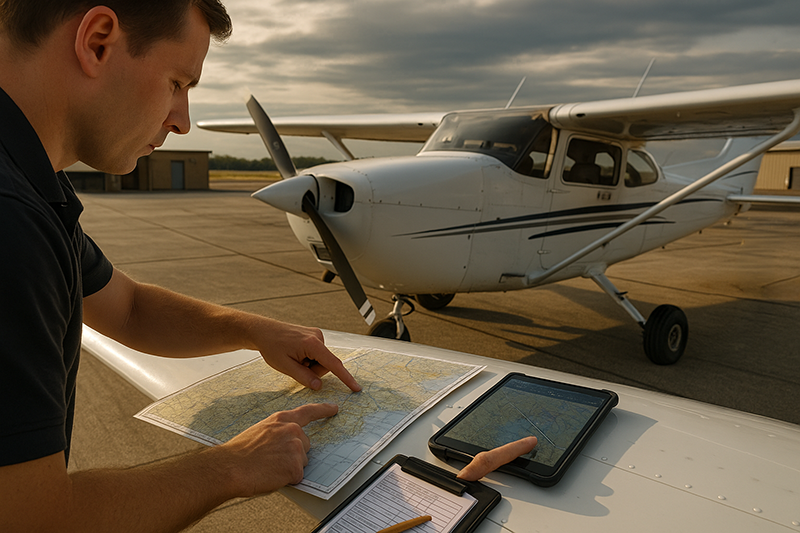 Planning Fuel Stops More Effectively on Cross-Country Flights