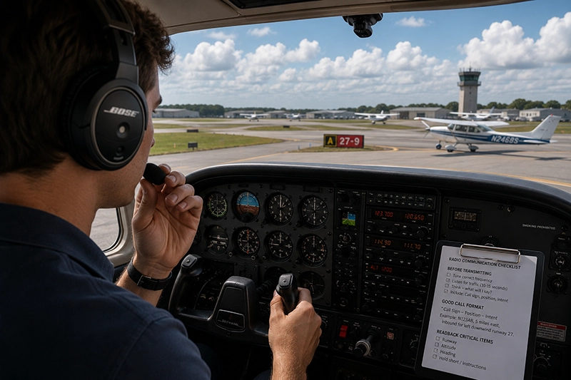 Radio Communication Mistakes Student Pilots Make