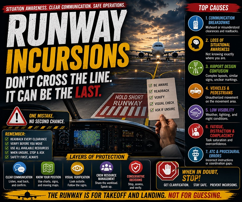Runway Incursions: Causes and How to Avoid Them
