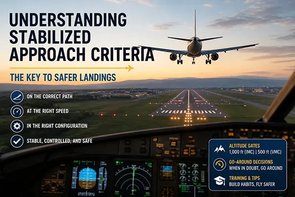 Stabilized Approach Criteria: How to Fly Safer Landings