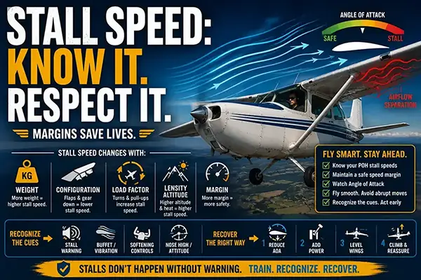 Stall Speed Explained: A Practical Pilot Guide