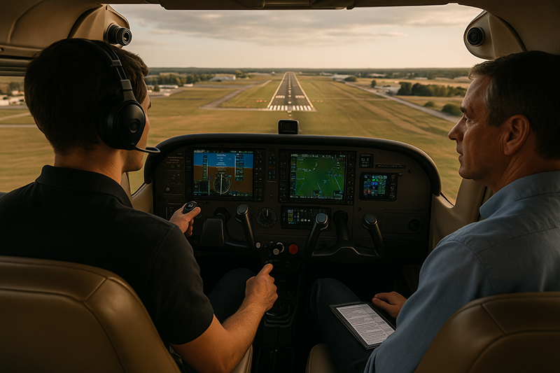 Stay Ahead of the Aircraft During Approaches