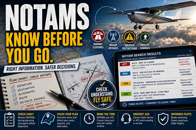 Understanding NOTAMs: Essential Flight Planning Guide
