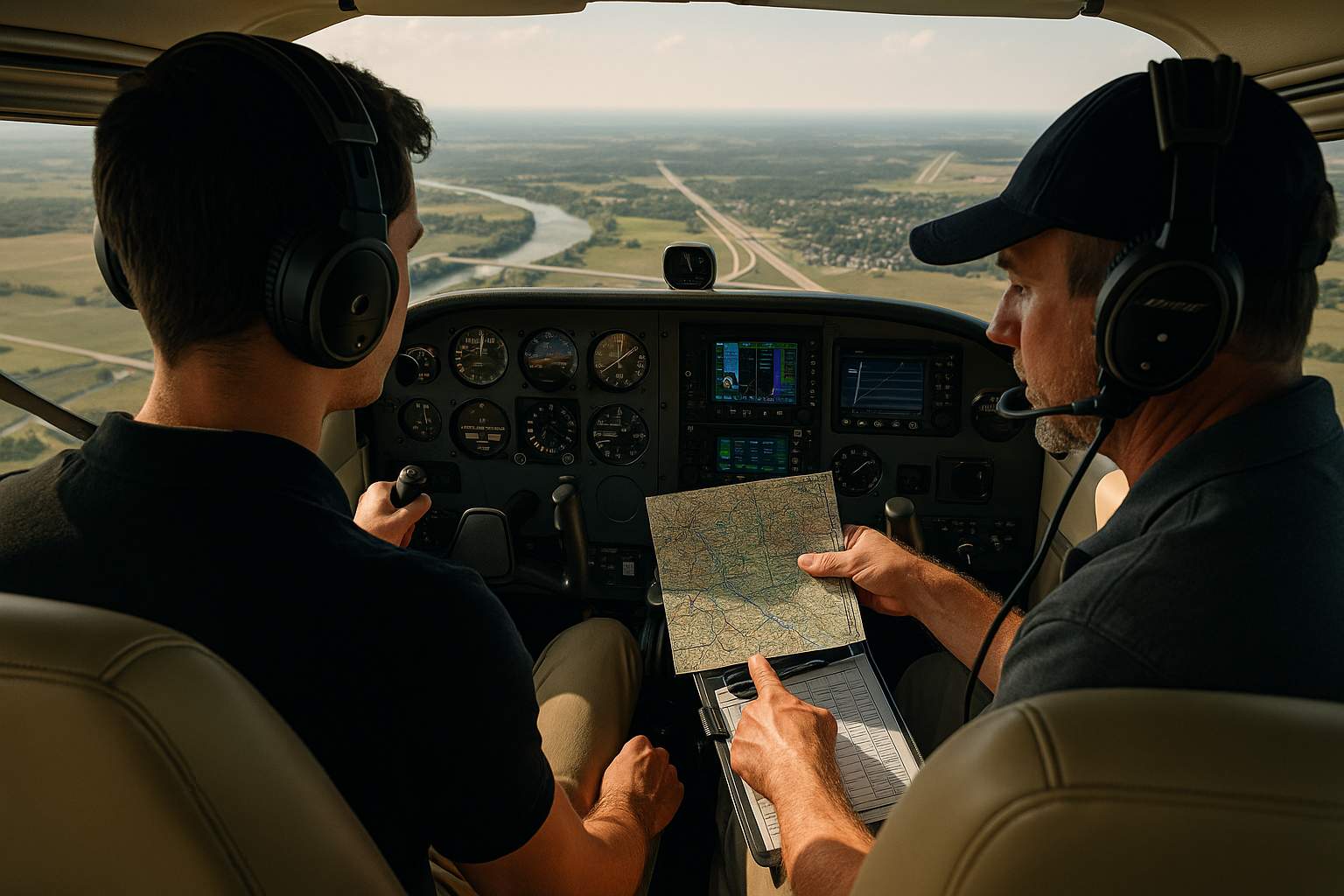 VFR Navigation for Airline Aspirants: Core Skills