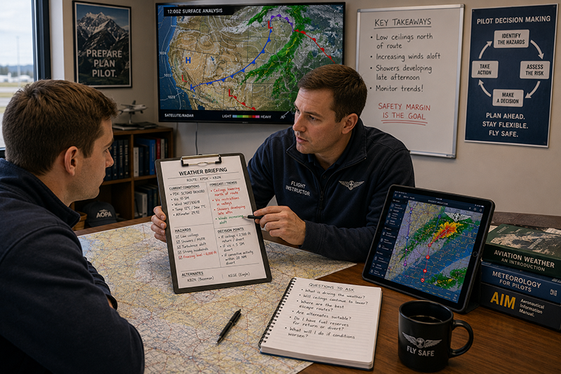 Weather Information Pilots Should Review More Closely