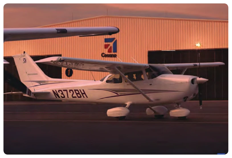 A typical aircraft a private pilot might fly.