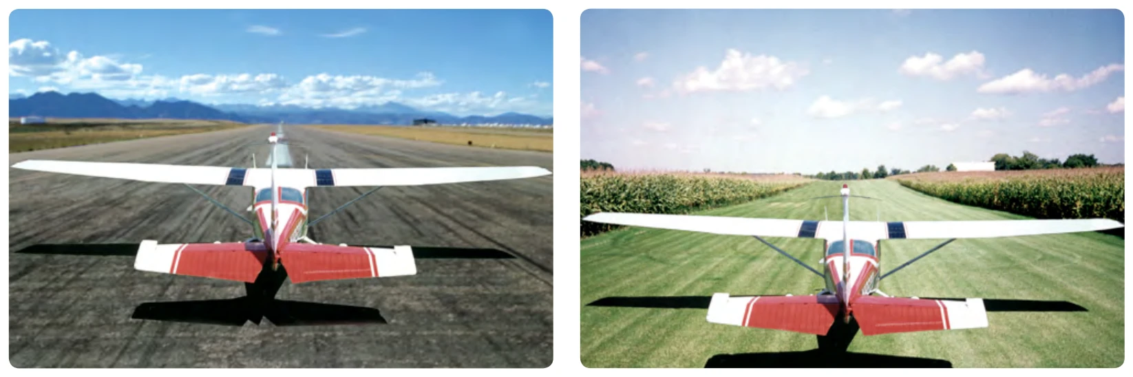 An aircraft’s performance during takeoff depends greatly on the runway surface.