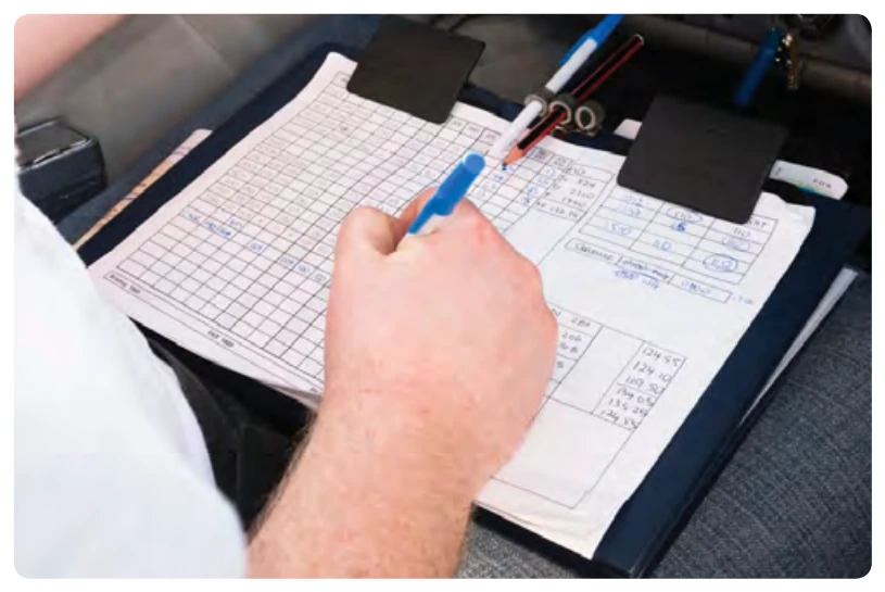 A sound practice is to write down taxi instructions from ATC.