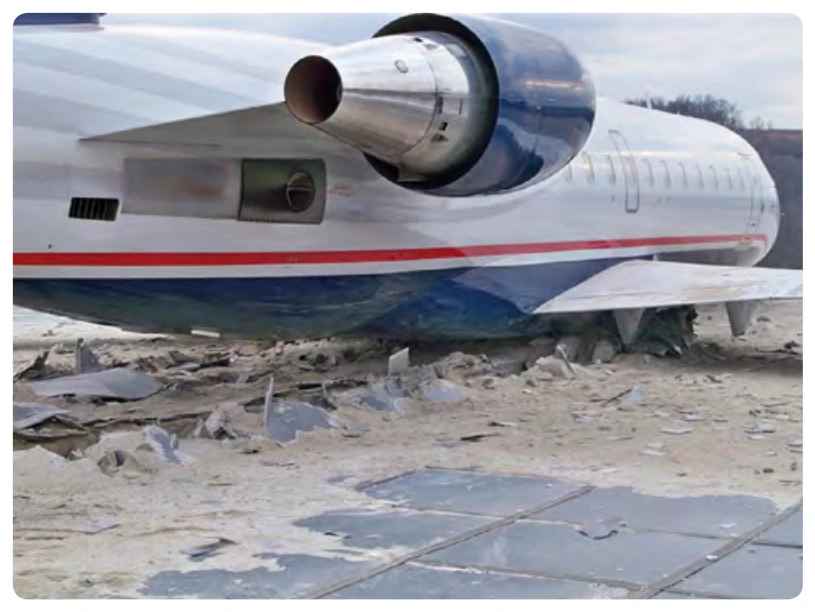 There have been several incidents where the EMAS has successfully arrested the aircraft.