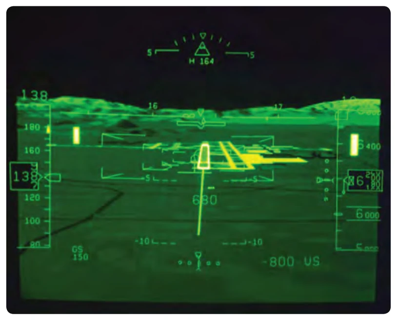 Night time SVS system.