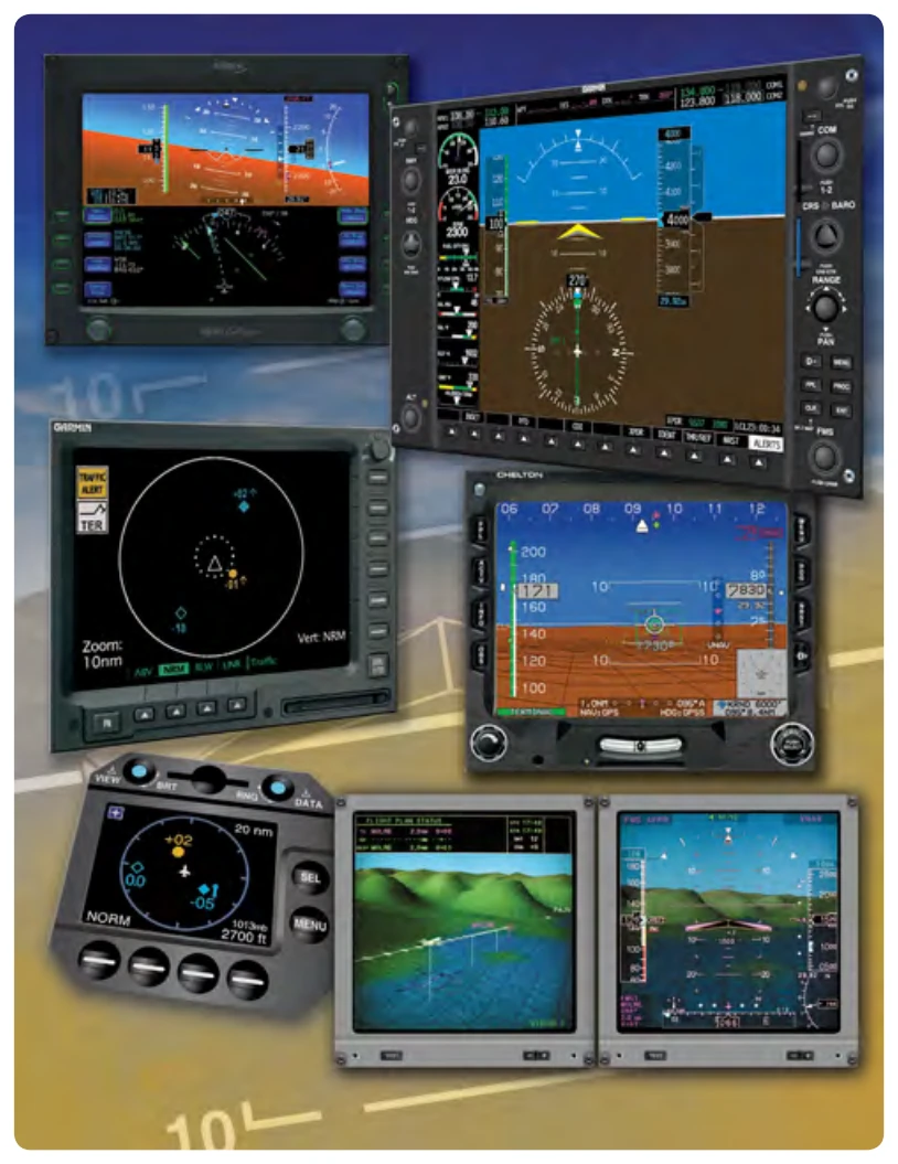 Electronic flight instrumentation comes in many systems and provides a myriad of information to the pilot.