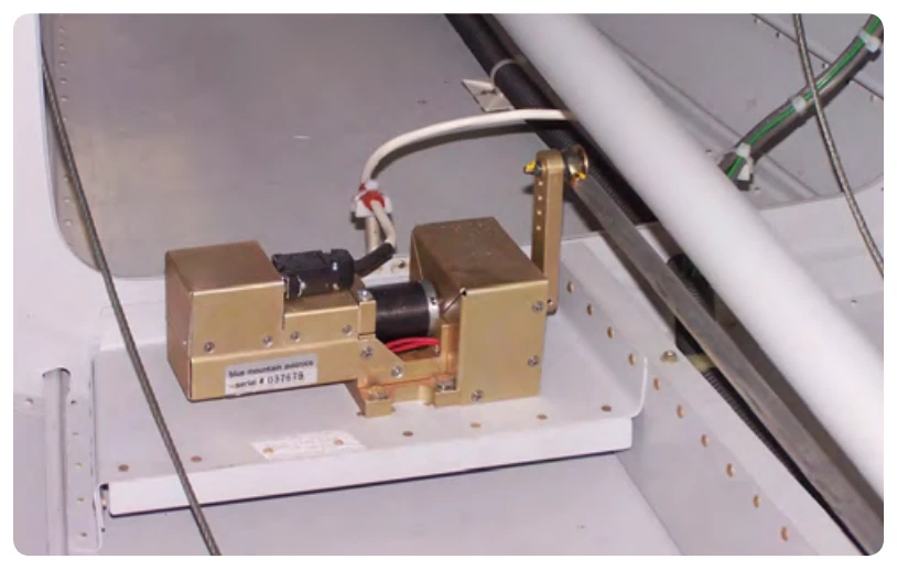 Basic autopilot system integrated into the flight control system.