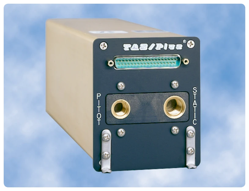 Teledyne’s 90004 TAS/Plus Air Data Computer (ADC) computes air data information from the pitot-static pneumatic system, aircraft temperature probe, and barometric correction device to help create a clear picture of flight characteristics.